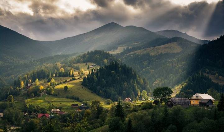 Carpathian highlands