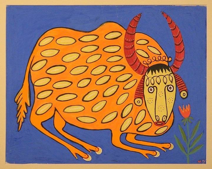 The orange ox
